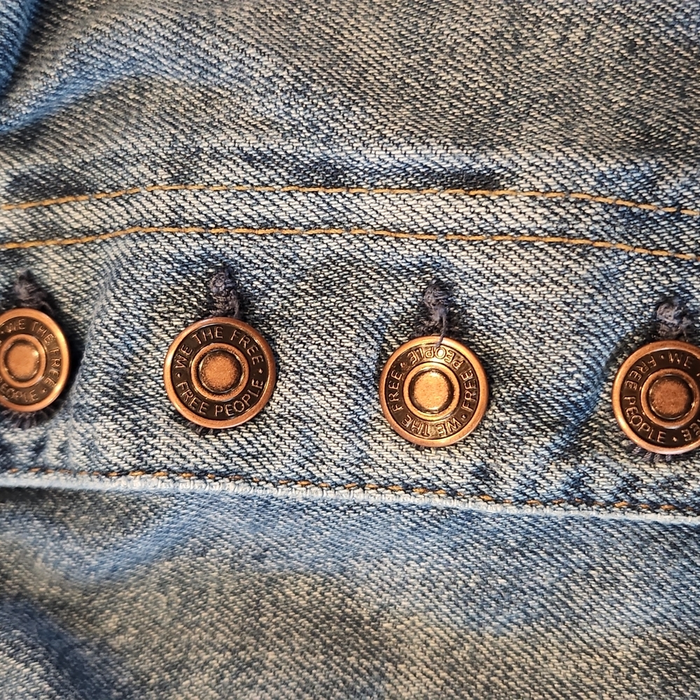 Free people jean skirt - Picture 6 of 8